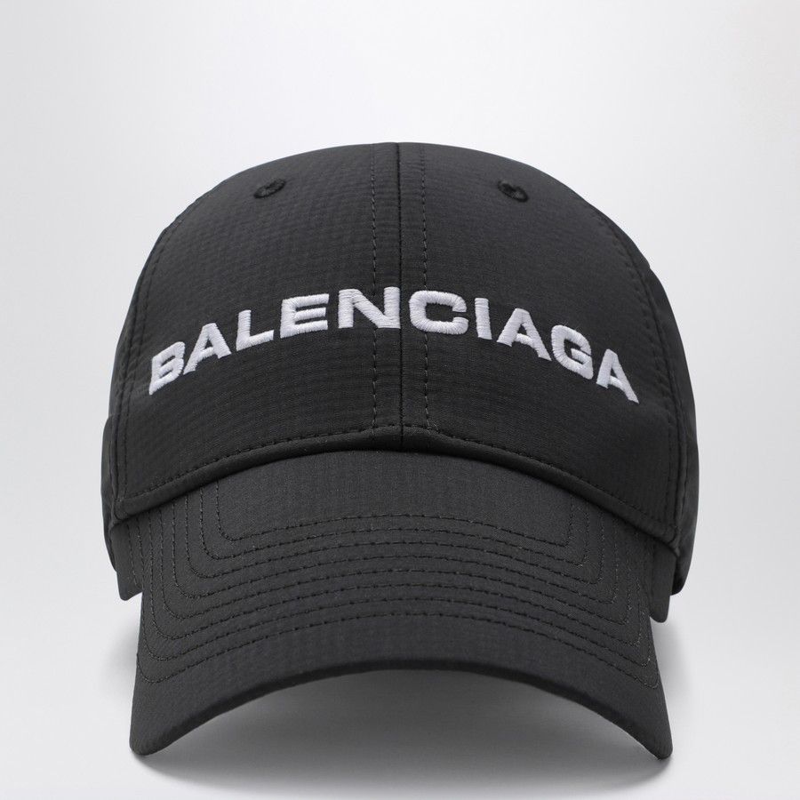 Balenciaga o1d2blof0226 Size: S / Logo Baseball Cap / Hat in Black Size ONE SIZE - 1 Thumbnail