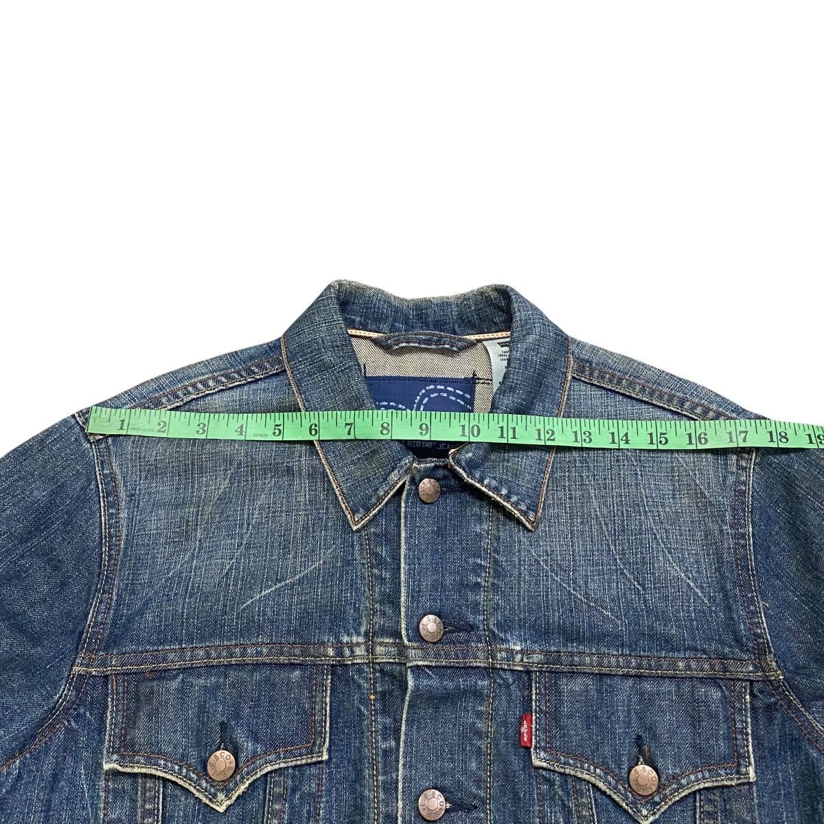 Levi's Levi's Slim Trucker Denim Jacket Medium Size Red Tab Jeans Size US M / EU 48-50 / 2 - 14 Thumbnail