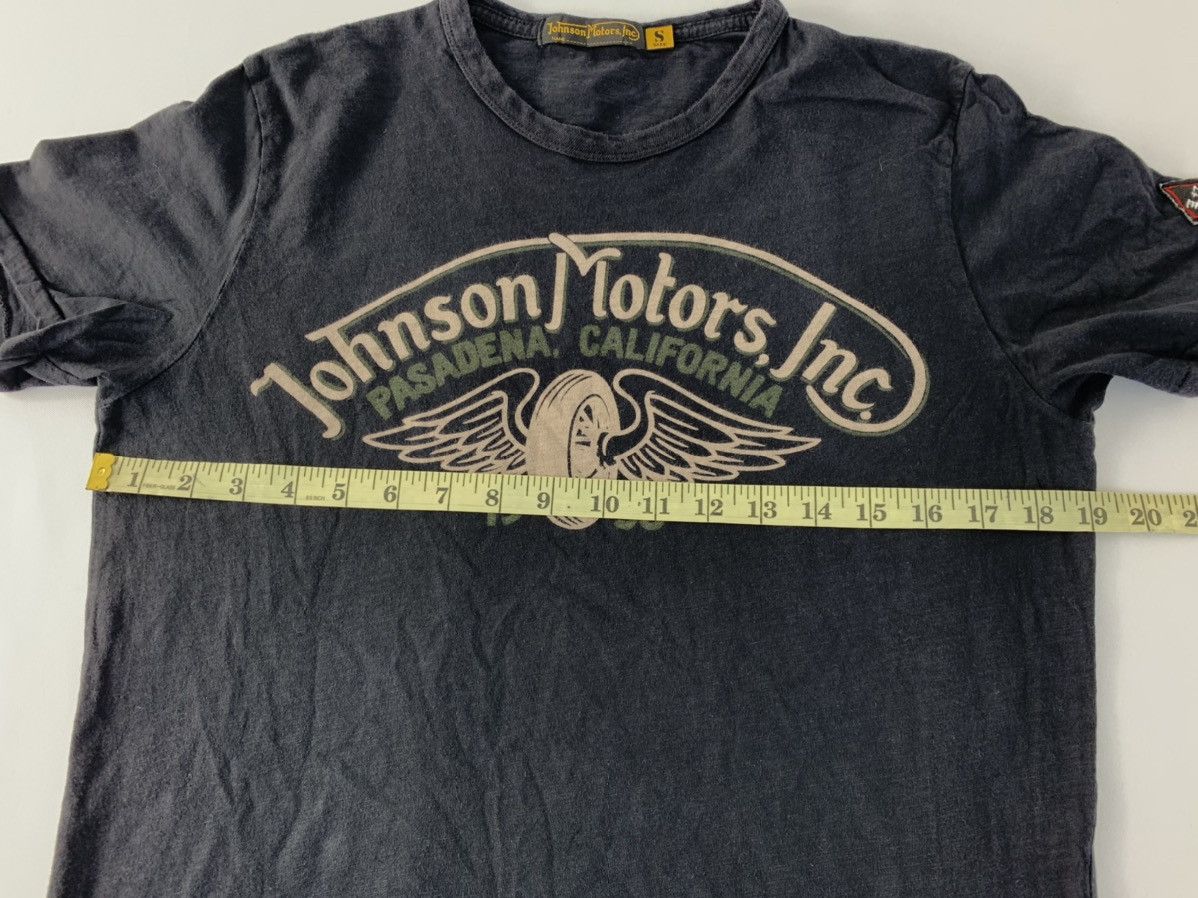 Johnson Motors Johnson Motor Inc Pasadena Big Fly Tire Logo Printed Tee Size US M / EU 48-50 / 2 - 9 Thumbnail