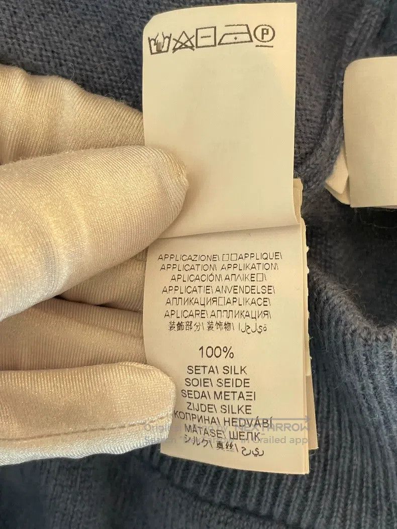 Brunello Cucinelli Brunello Cucinelli Blue Cashmere Zip-Up Hooded Sweater Size M / US 6-8 / IT 42-44 - 9 Thumbnail