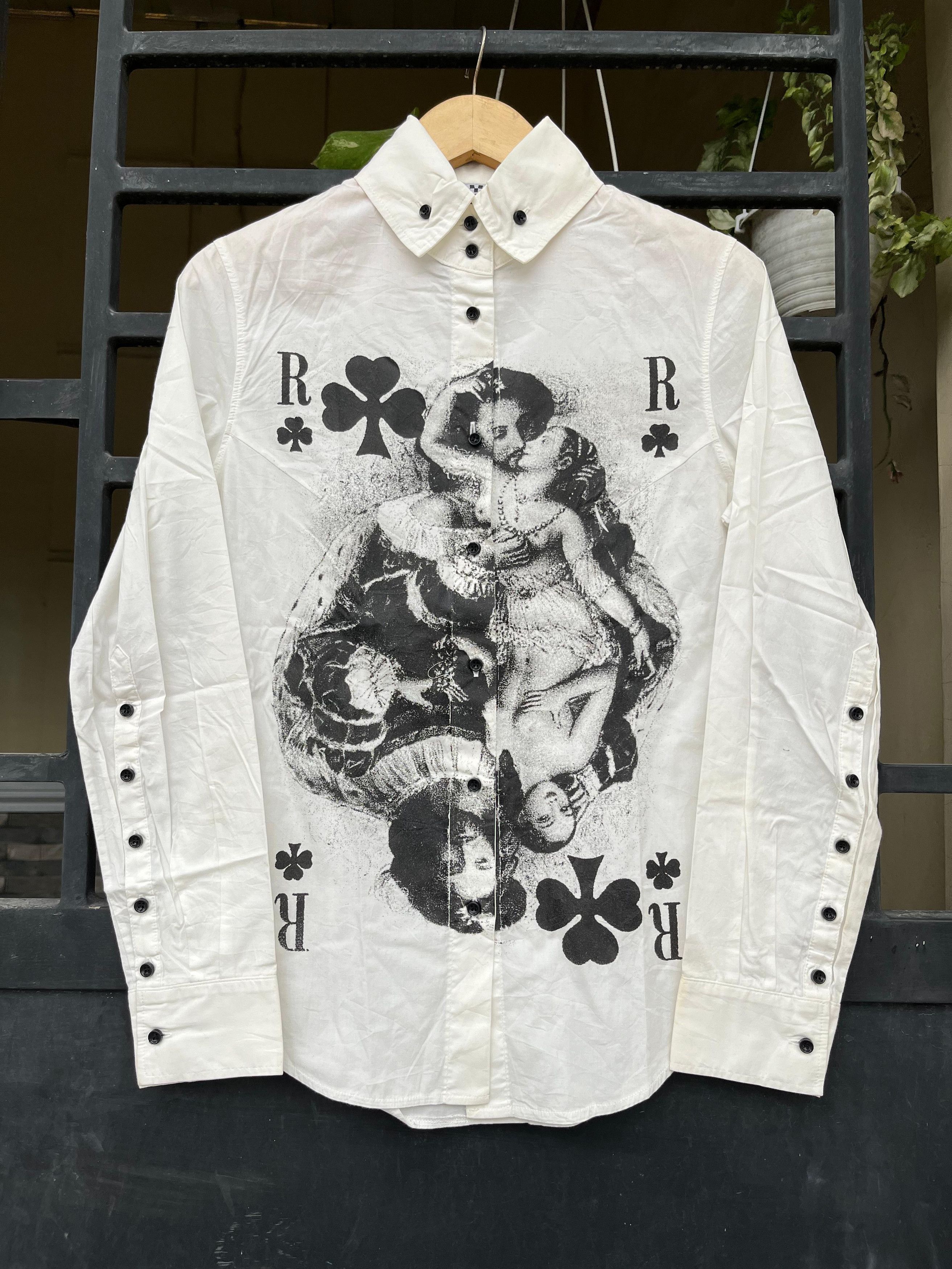 Tornado Mart Sanatorium White Button up Shirts Size US M / EU 48-50 / 2 - 1 Thumbnail