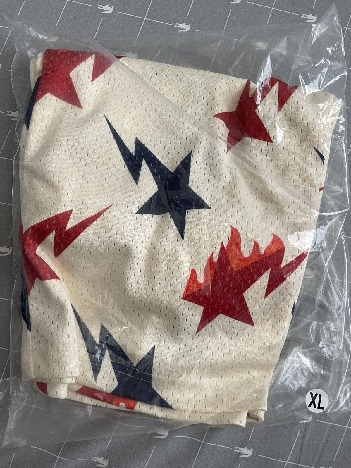 Other (XL) Street Market Supply Mesh Basketball Shorts Bapesta Size US 34 / EU 50 - 2 Thumbnail