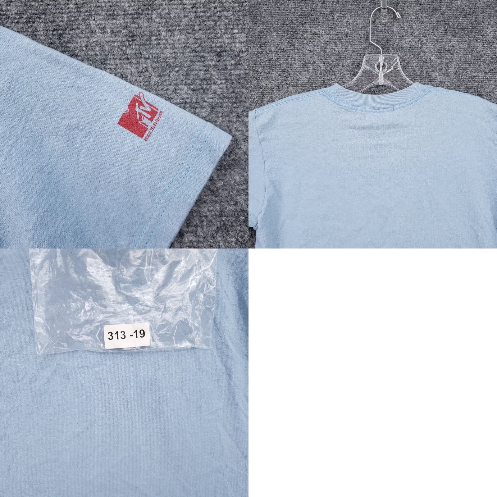 Vintage VINTAGE MTV T Shirt Mens Small Blue 90s Music Formula Times Square Maximum Stretch Size US S / EU 44-46 / 1 - 9 Thumbnail