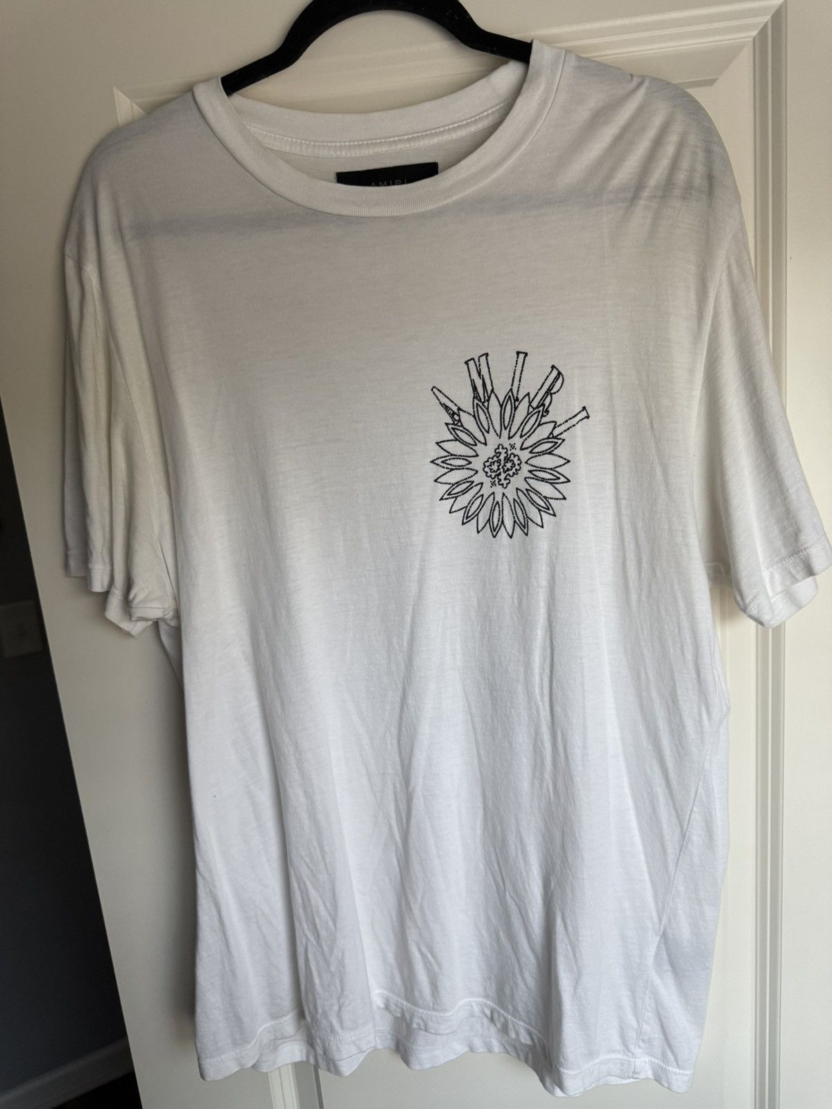 Amiri Amiri T-Shirt Embroidered Size US M / EU 48-50 / 2 - 1 Thumbnail
