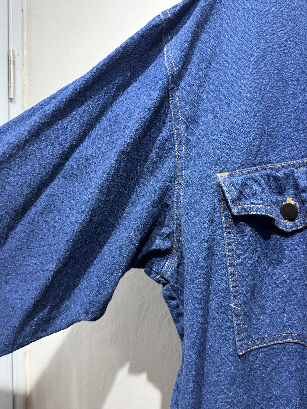 Vision Streetwear Vintage 80s Vision Streetwear Chore denim jacket Size US XXL / EU 58 / 5 - 7 Thumbnail
