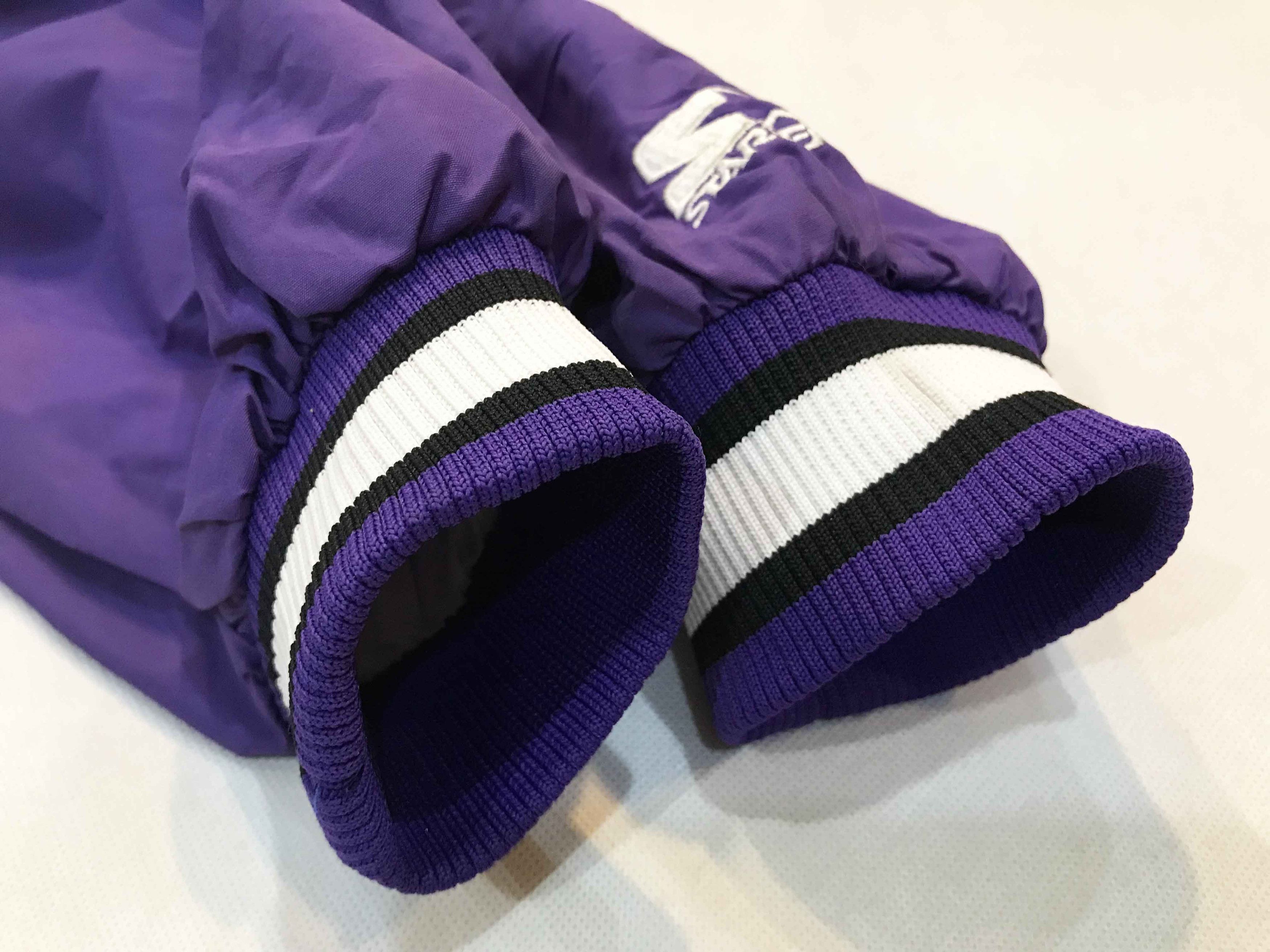 NCAA × Starter Vintage Starter NCAA Northwestern Wildcats Pullover Jacket Size US XL / EU 56 / 4 - 6 Thumbnail