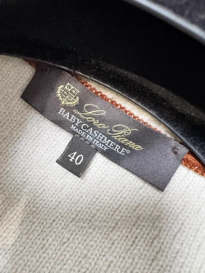 Loro Piana Loro Piana Beige Twill Cashmere Knit Blazer Jacket Size XS / US 0-2 / IT 36-38 - 6 Thumbnail