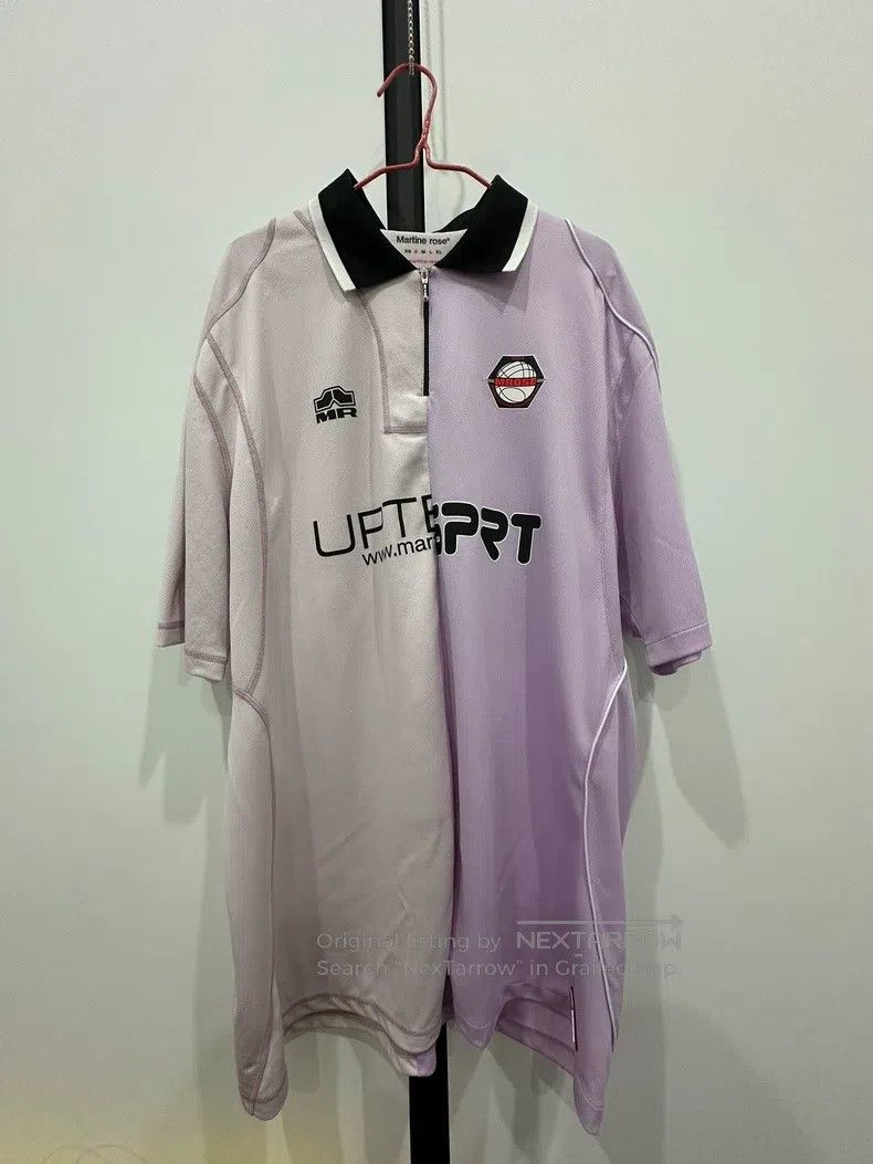 Martine Rose Martine Rose 24SS Spring/Summer New Purple Half-Zip Printe Size US S / EU 44-46 / 1 - 1 Thumbnail