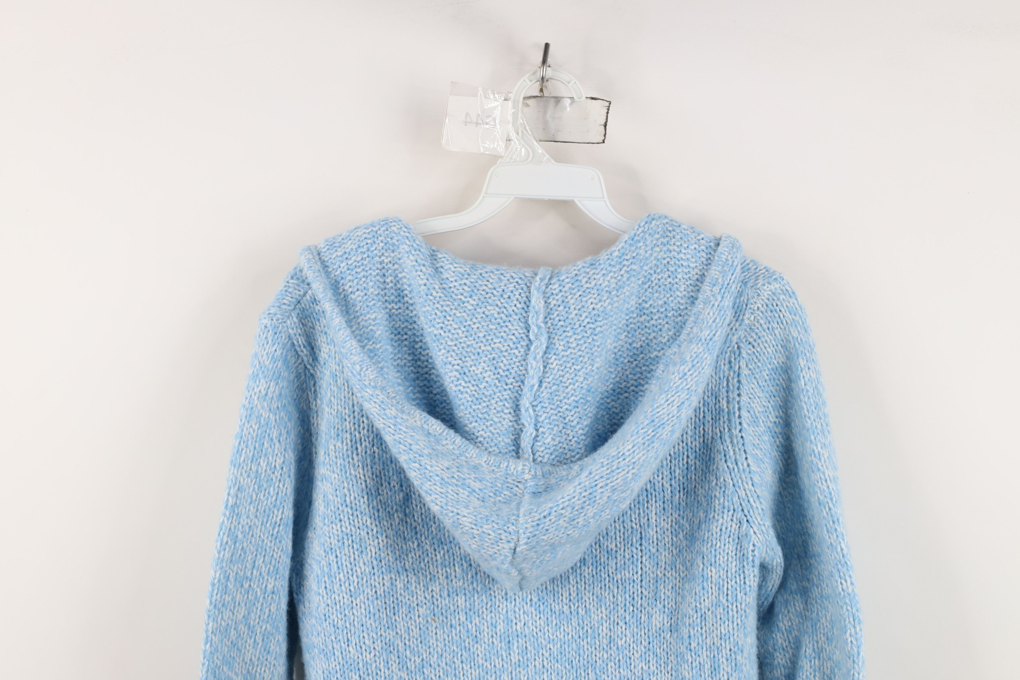 Vintage Vintage 90s Y2K Limited Too Hooded Knit Cardigan Sweater Size M / US 6-8 / IT 42-44 - 10 Thumbnail