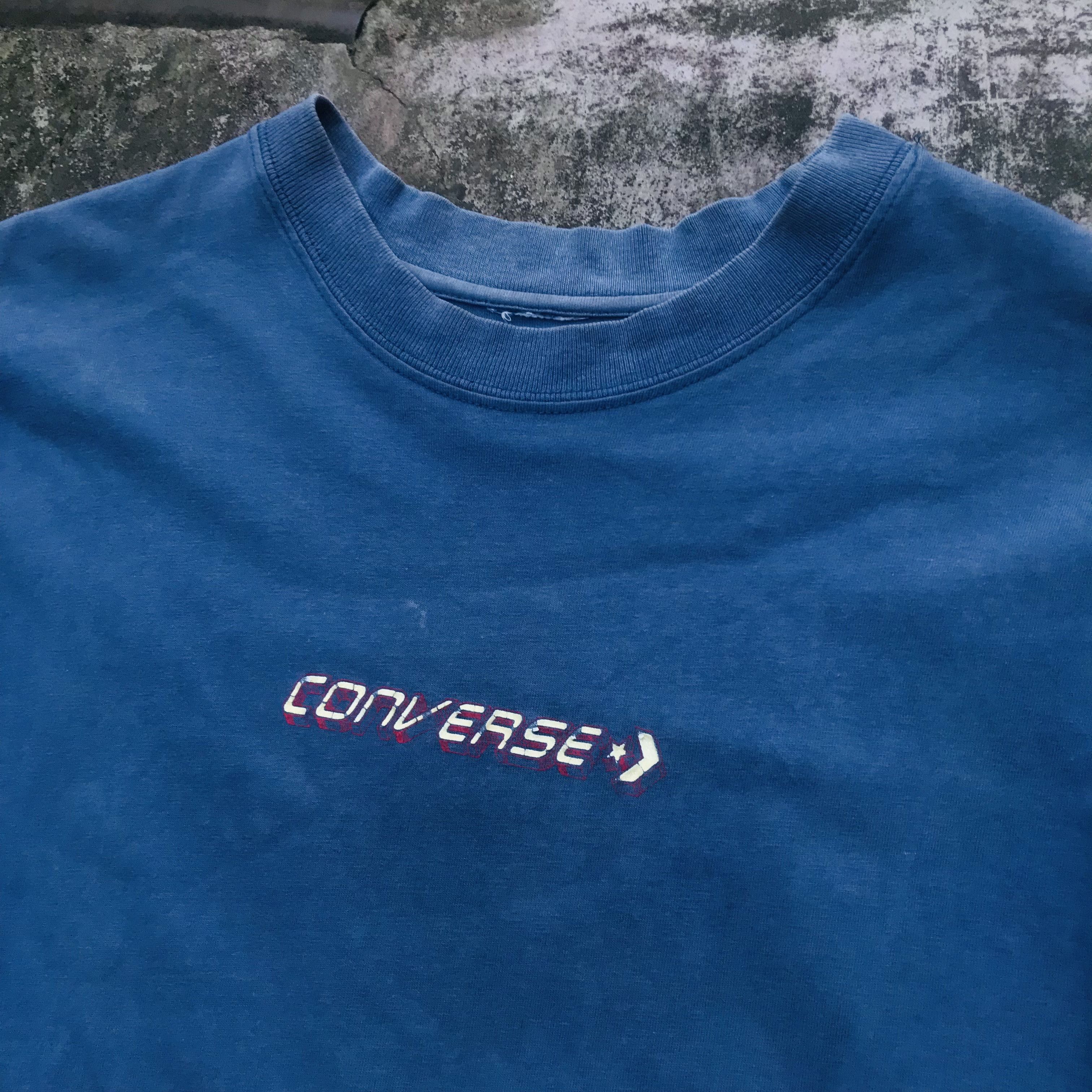 Converse × Vintage Vintage Converse Reflective Graphic Tee Size US S / EU 44-46 / 1 - 2 Thumbnail