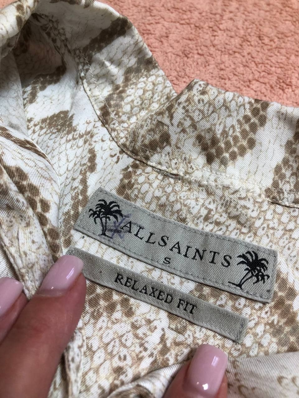 Allsaints AllSaints Men’s Shirt Size US S / EU 44-46 / 1 - 3 Thumbnail