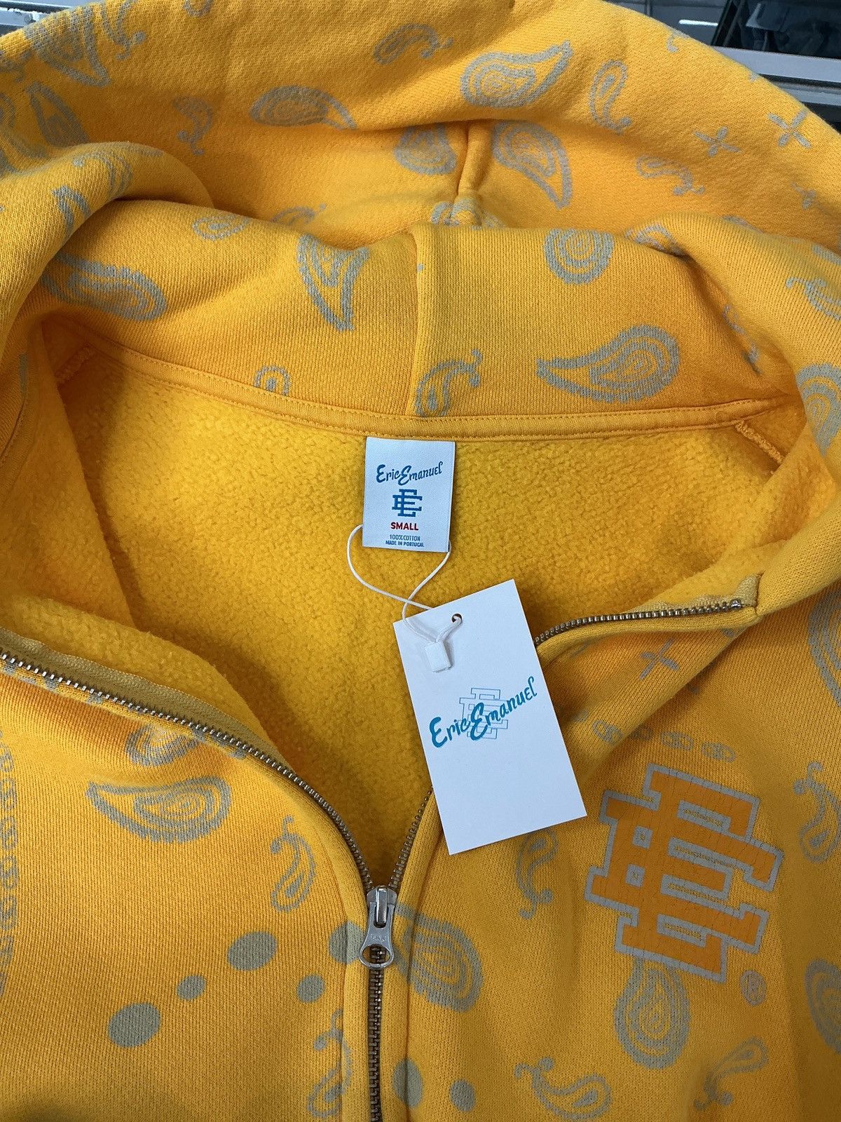Eric Emanuel Eric Emanuel EE Zip-up (SS25) Yellow Paisley Size US S / EU 44-46 / 1 - 3 Thumbnail