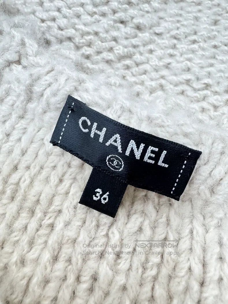 Chanel Chanel 21A autumn and winter handicraft workshop beige rel Size XS / US 0-2 / IT 36-38 - 4 Thumbnail