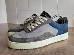 Filling Pieces Filling Pieces Mondo Ripple Split Blue low top Size US 7 / EU 40 - 5 Thumbnail