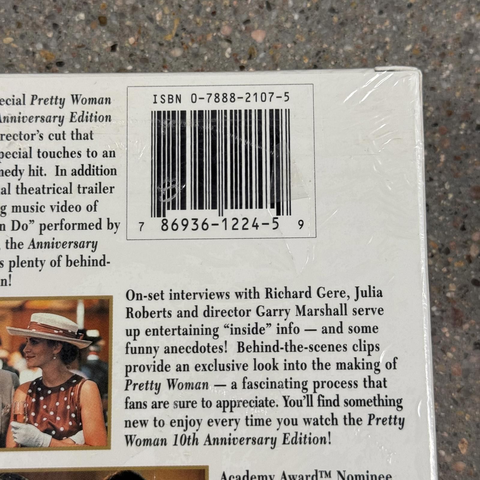 Designer SEALED Pretty Woman 10th Anniversary Edition VHS Y2K DS Size ONE SIZE - 6 Thumbnail