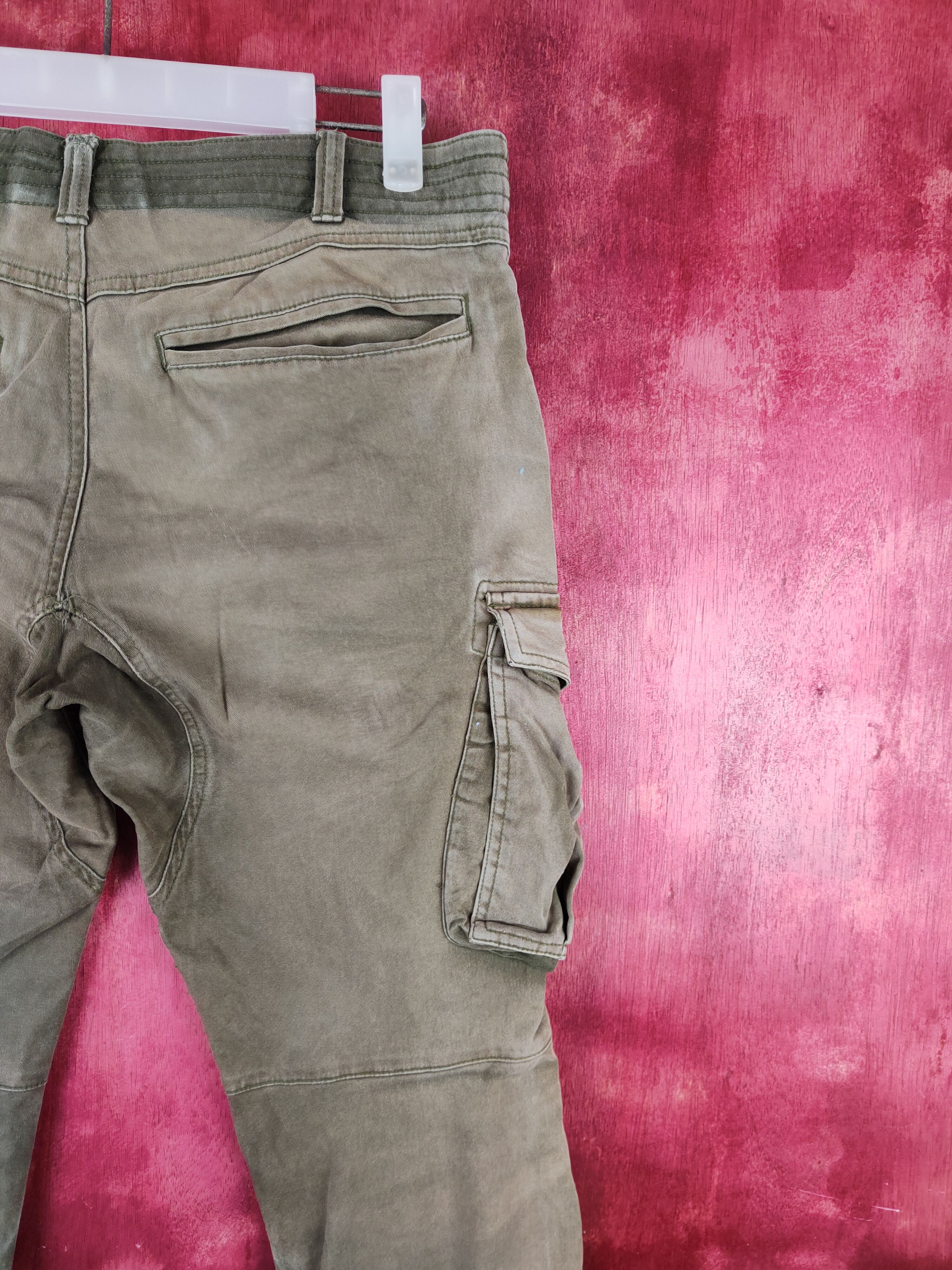 Japanese Brand Geride Brown Faded Multipocket Tactical Cargo Pants #S1502 Size US 32 / EU 48 - 15 Thumbnail