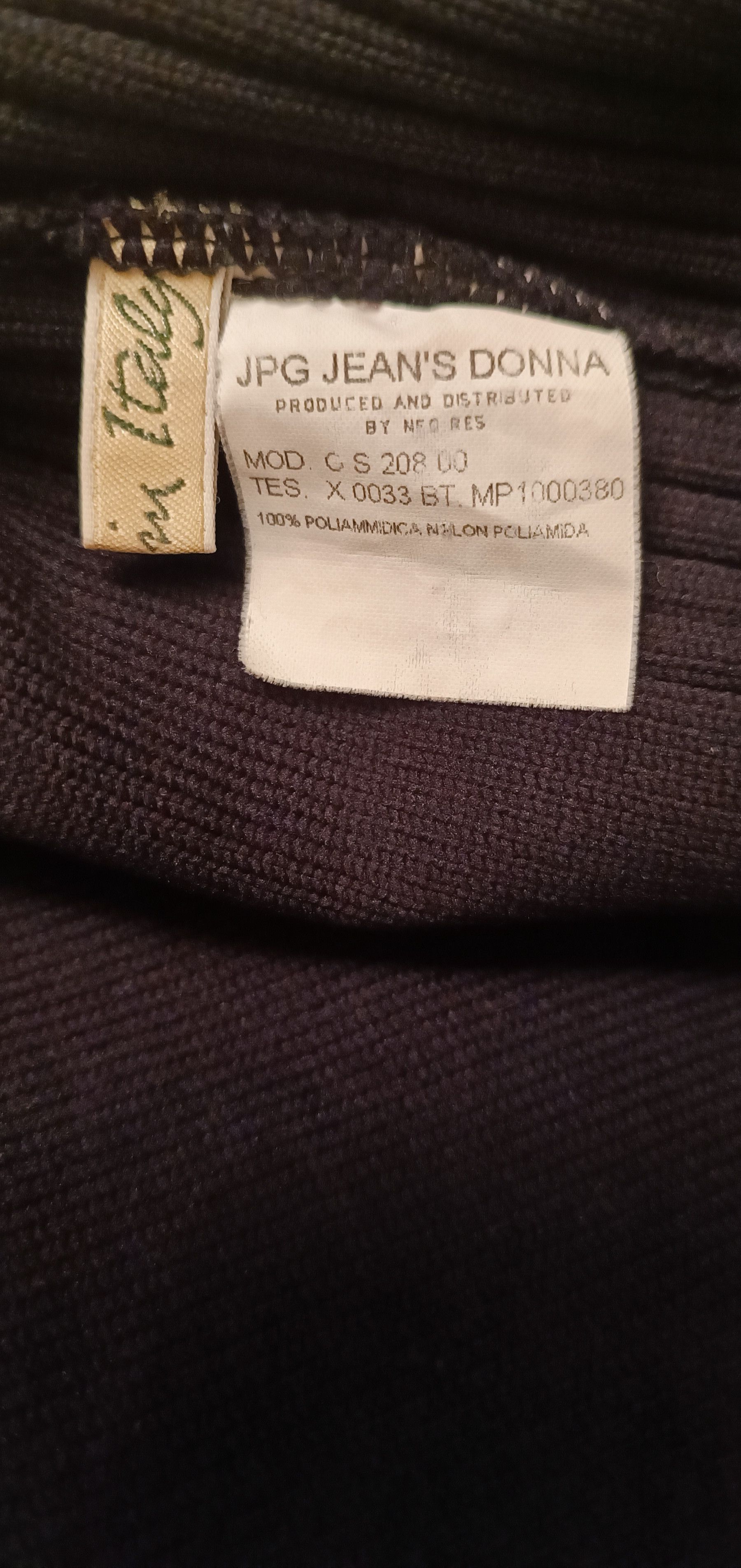 Jean Paul Gaultier 90's - Nylon knit JPG high-neck sweater Size M / US 6-8 / IT 42-44 - 25 Thumbnail