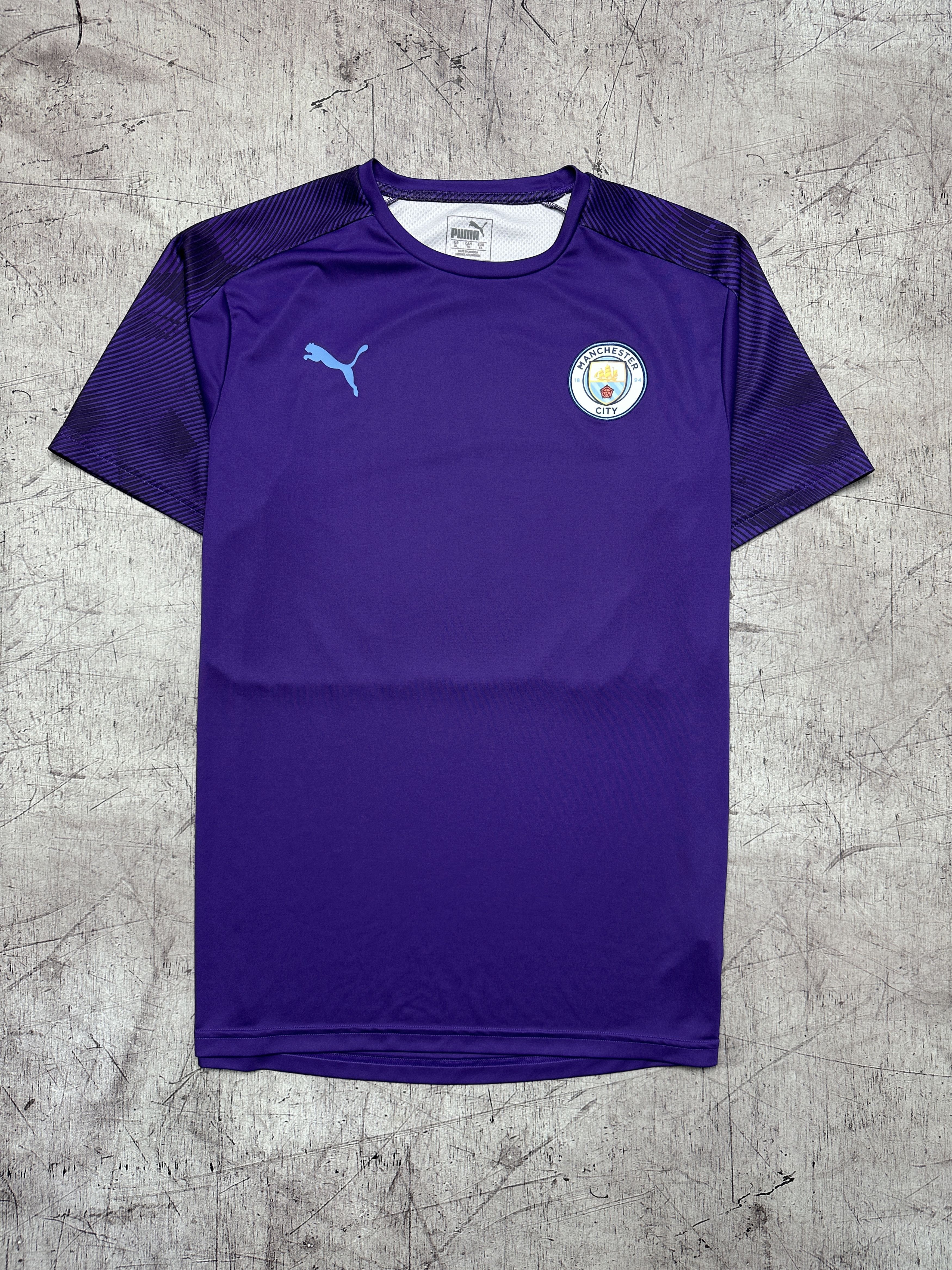 Puma Puma Manchester City Vintage Mens Jersey T-Shirt Size US XL / EU 56 / 4 - 1 Thumbnail