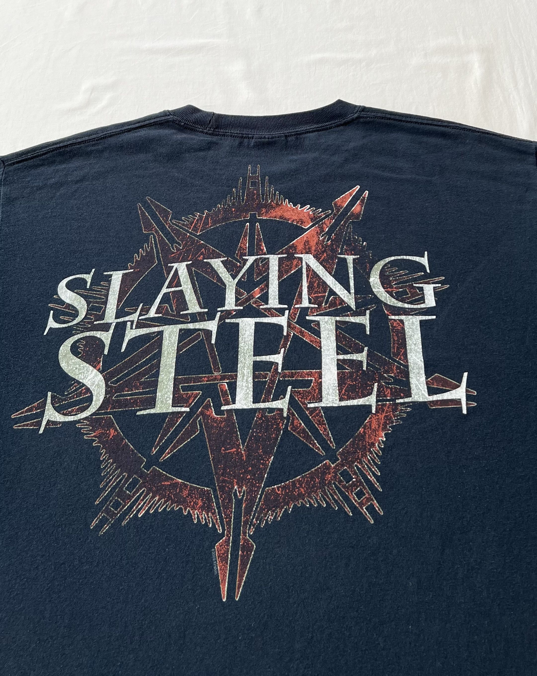 Band Tees Vintage 2009 Krisiun Slaying Steel Black Long Sleeve T-shirt Size US L / EU 52-54 / 3 - 11 Thumbnail