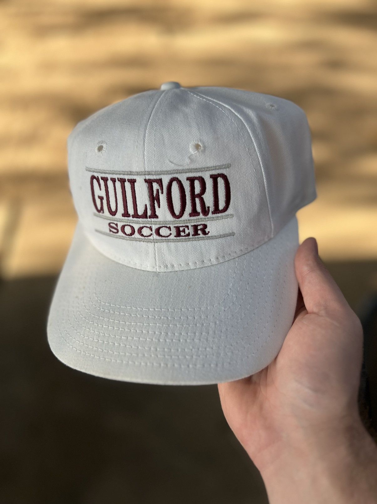 Sports Specialties × Vintage Vintage Gulford Soccer NCAA SnapBack Hat Size ONE SIZE - 1 Thumbnail