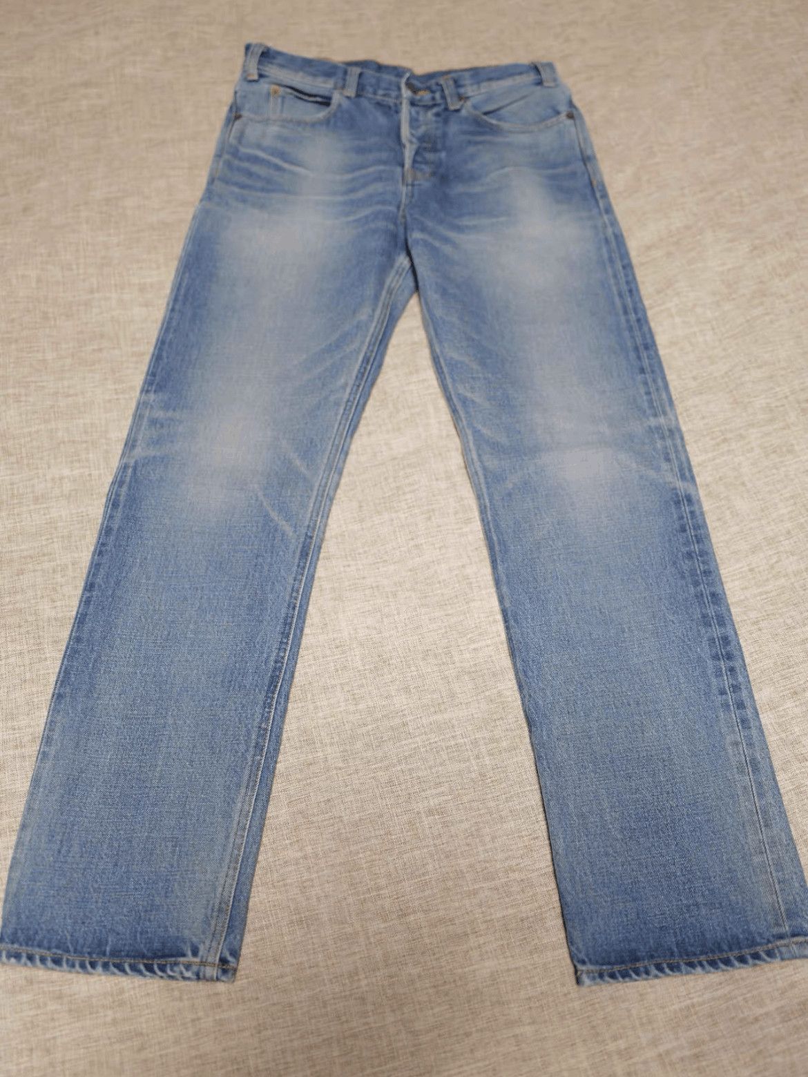 Celine Celine Red Ear Heavy Washed Denim Size US 28 / EU 44 - 1 Thumbnail