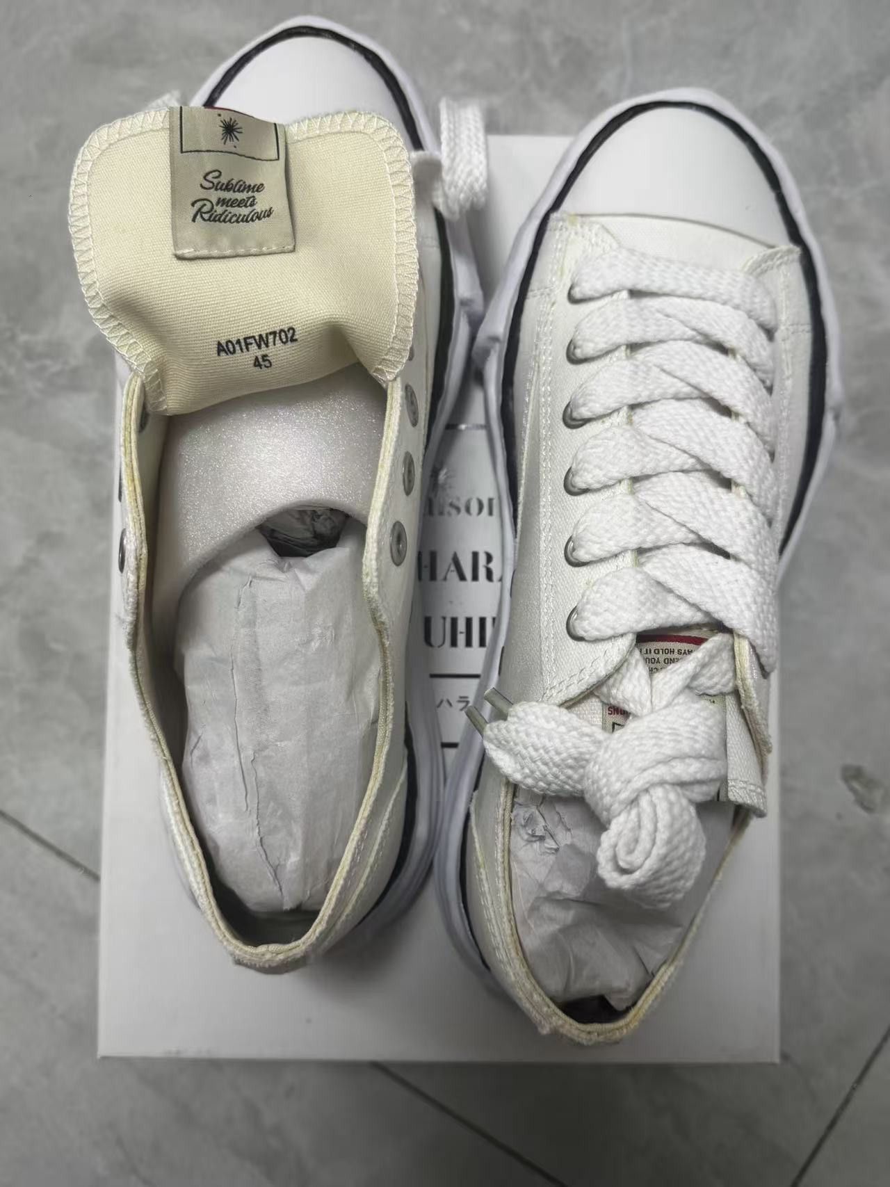 Maison MIHARA YASUHIRO Maison MIHARA YASUHIRO Low-top Sneakers Size US 12 / EU 45 - 4 Thumbnail