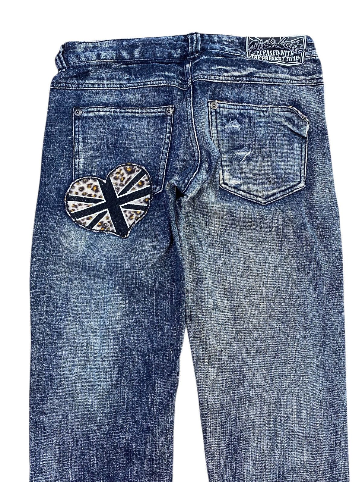 Japanese Brand Japanese Brand Dark Blue Acid Wash Style Distressed Jeans Size US 28 / EU 44 - 4 Thumbnail