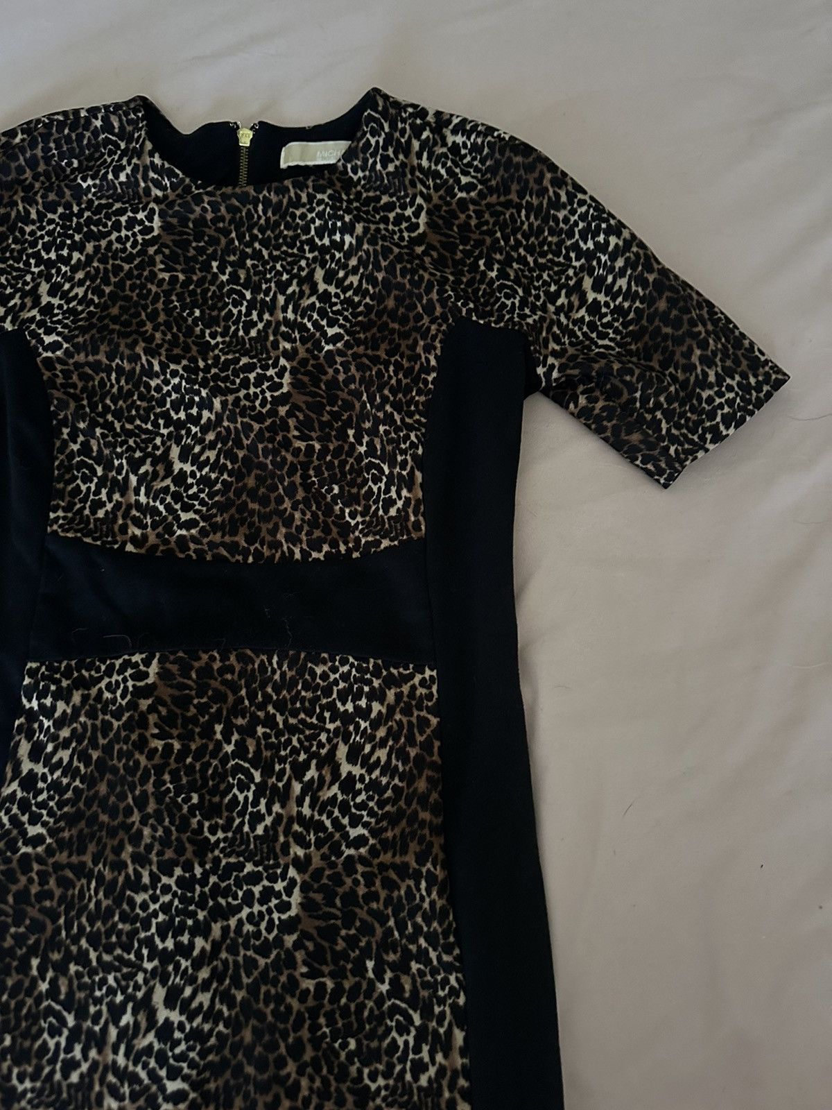 Michael Kors Michael Kors Classy Leopard Cheetah Print Size Small Dress Size S / US 4 / IT 40 - 4 Thumbnail