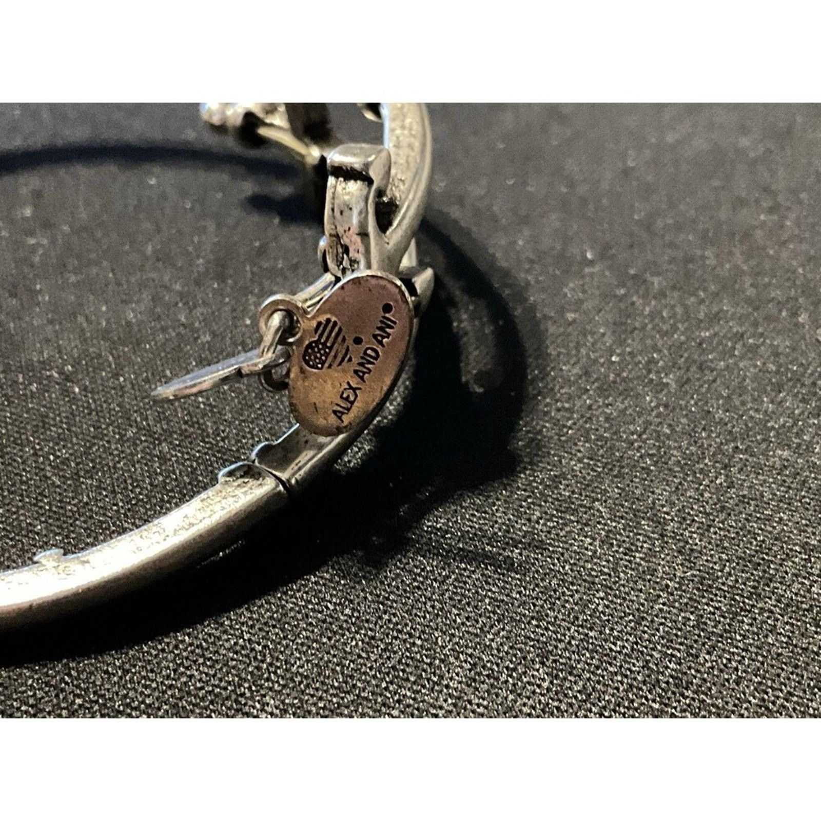 Other Alex & Ani Rafeleian Silver Plated Trident Bracelet 6.75 Size ONE SIZE - 8 Thumbnail