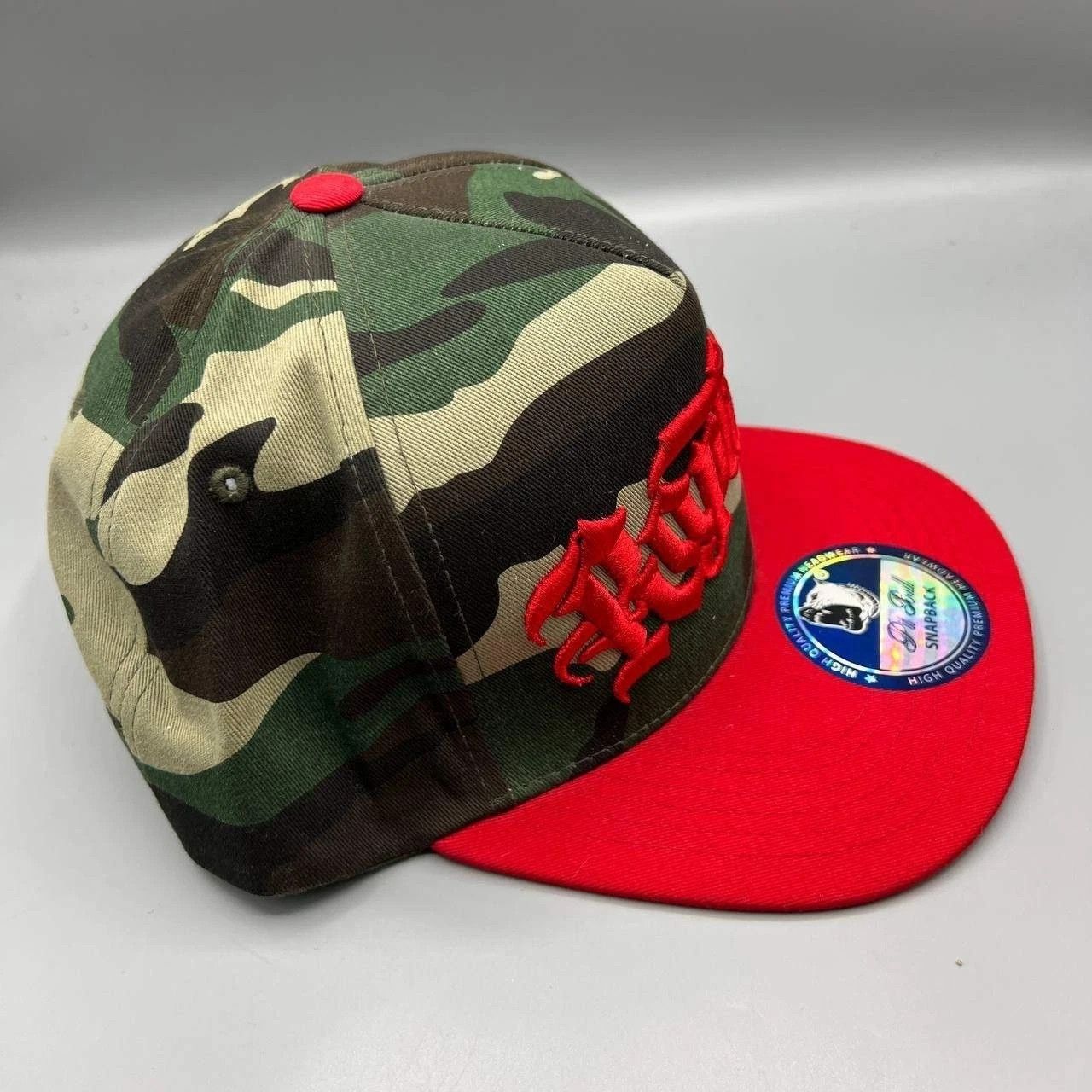 Other Rapture Hat Men Embroidered Pit Bull Snap Back Cap Cotton Size ONE SIZE - 7 Thumbnail