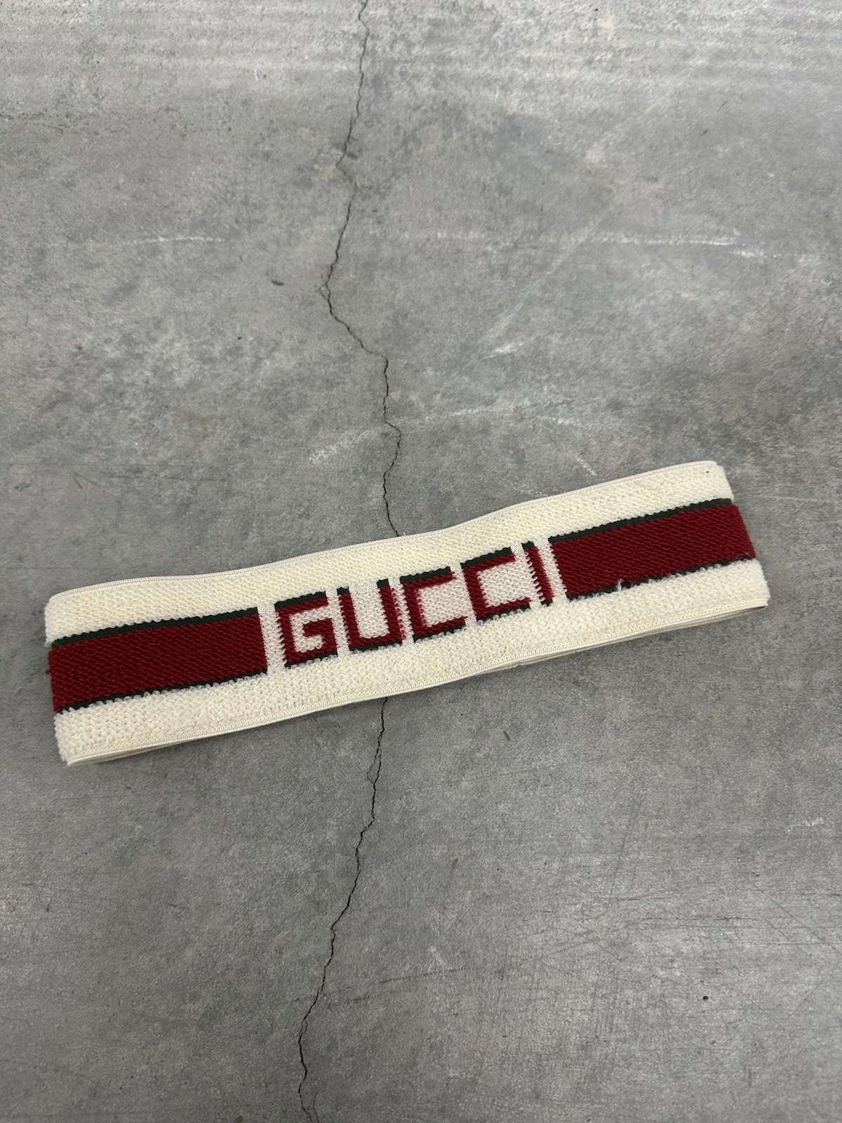 Gucci Gucci Elastic Headband Unisex Size M (56-57cm) W/ Logo Size ONE SIZE - 1 Thumbnail