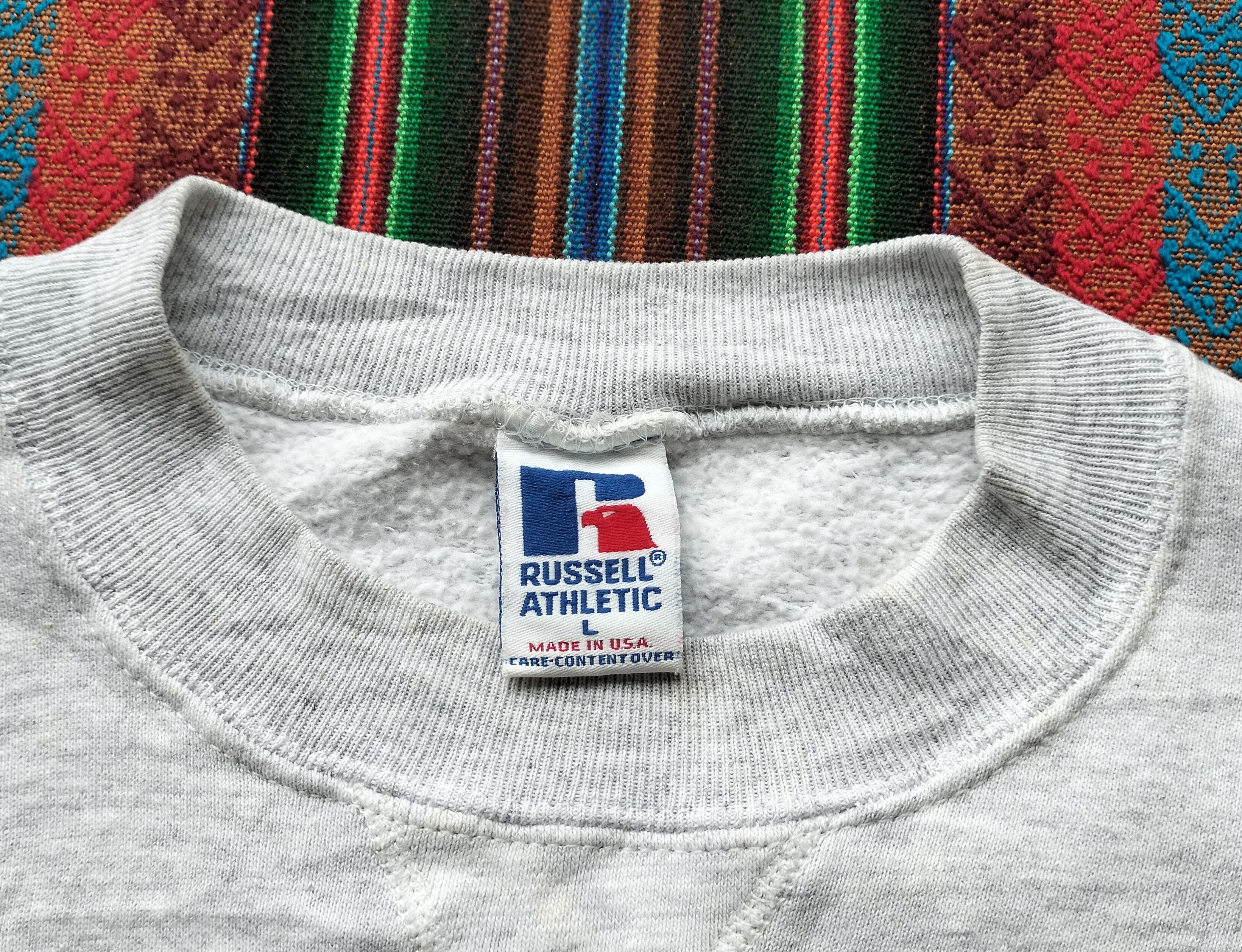 Russell Athletic Vtg 94 Russel Athletic rebels football playoffs sweatshirt Size US L / EU 52-54 / 3 - 4 Thumbnail