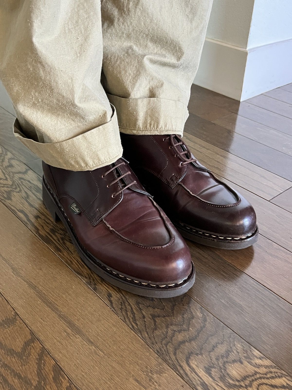 Paraboot Paraboot shell cordova chambord burgundy 8 Size US 9 / EU 42 - 11 Thumbnail