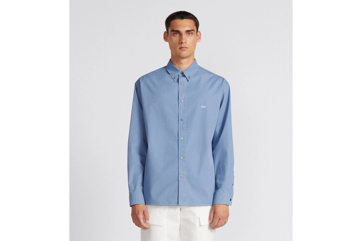 Dior o1w1db11024 Shirt in Blue Size US XXL / EU 58 / 5 - 4 Thumbnail