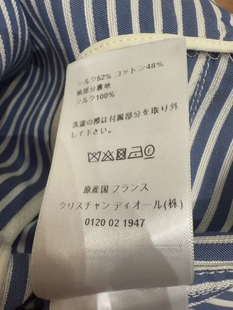 Dior Dior Striped double-breasted suit jacket Size XS / US 0-2 / IT 36-38 - 7 Thumbnail