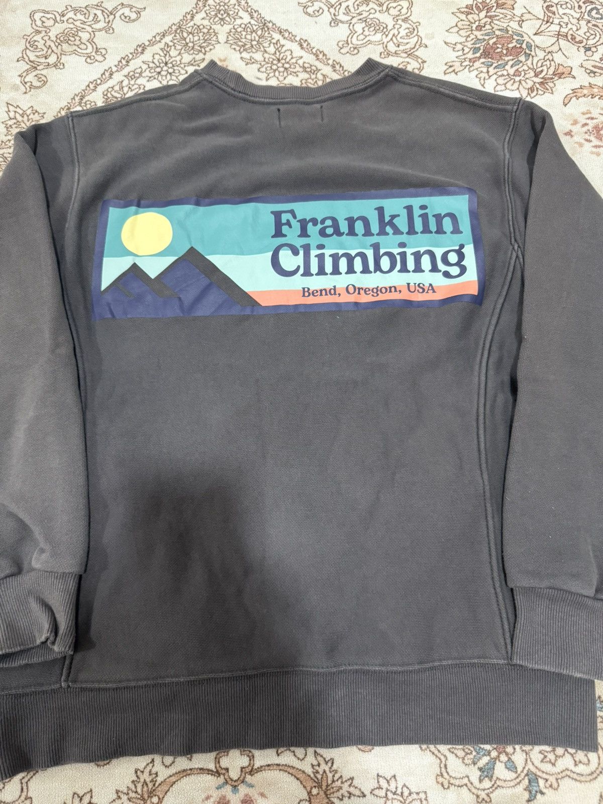 Japanese Brand × Vintage Franklin Climbing Outdoor Sweatshirt Size US S / EU 44-46 / 1 - 3 Thumbnail
