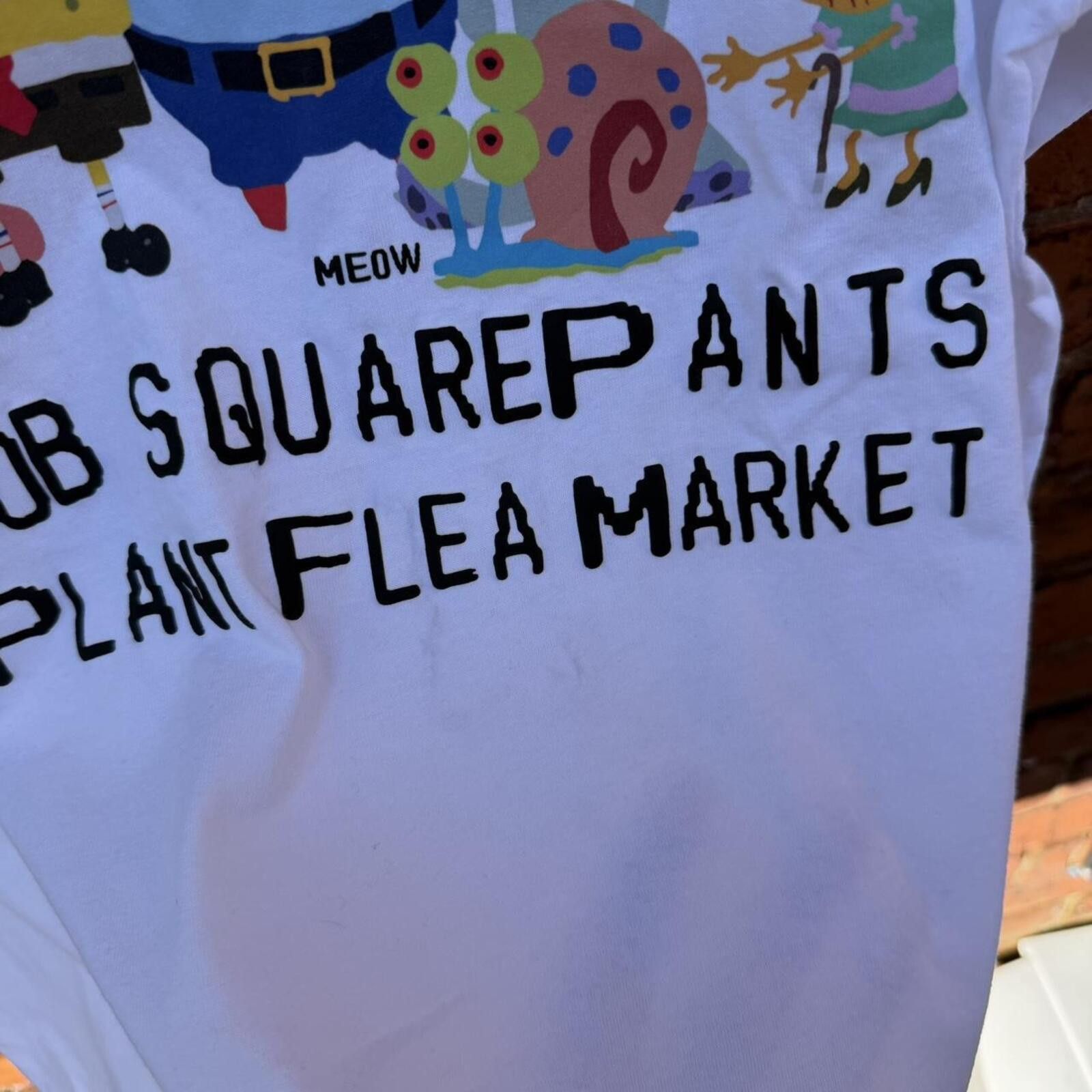 Uniqlo Uniqlo spongebob squarepants cactus plant flea market tshirt Size US L / EU 52-54 / 3 - 4 Thumbnail