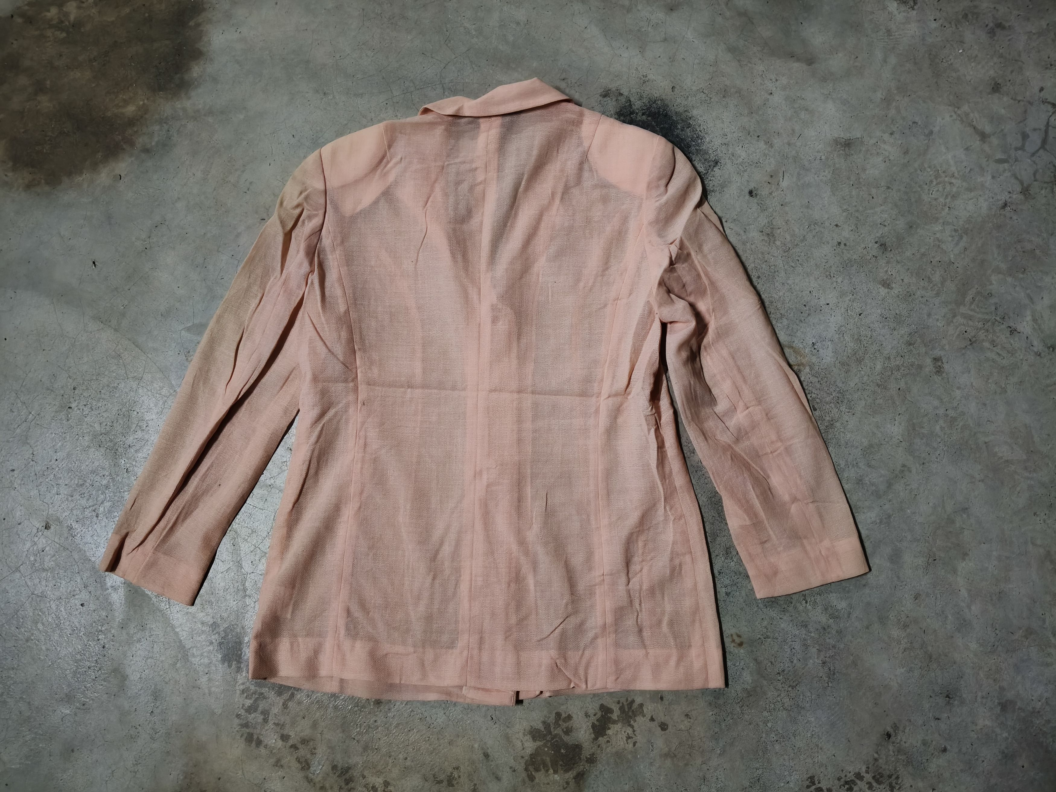 Designer × Hardy Amies × Vintage Hardy Amies See Through Blazer's Size M / US 6-8 / IT 42-44 - 2 Thumbnail