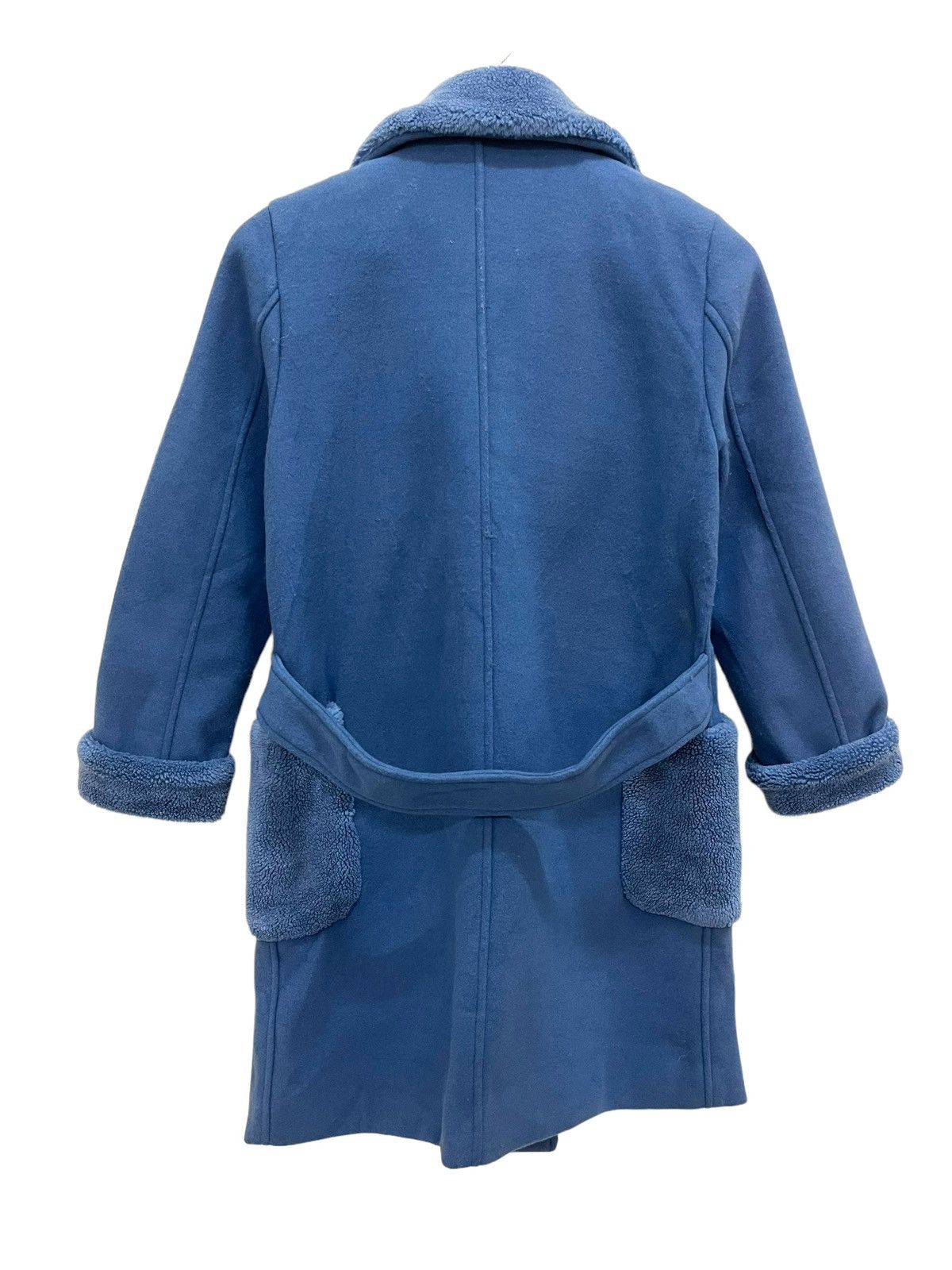 Japanese Brand × Vintage Japanese Brand Sherpa Long Coat Size M / US 6-8 / IT 42-44 - 14 Thumbnail