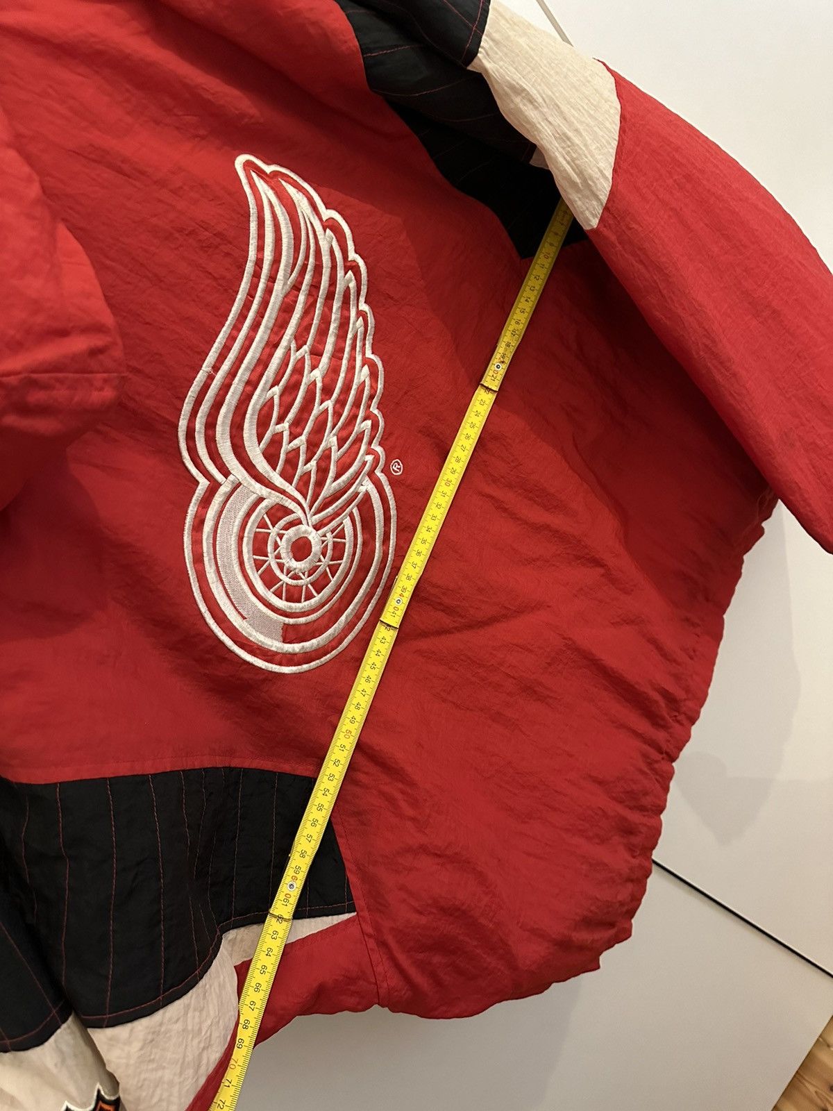 Starter Starter Jacke Detroit Red Wings Size XL NHL Vintage Jacket Size US XL / EU 56 / 4 - 13 Thumbnail