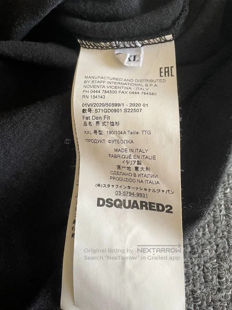 Dsquared2 Dsquared2 Bruce Lee Graphic Short Sleeve T. Size US XXL / EU 58 / 5 - 6 Thumbnail