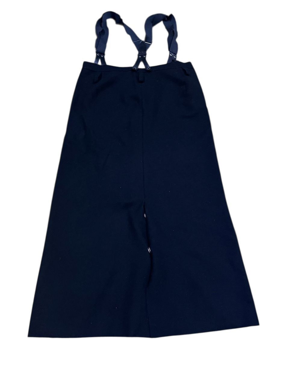 Yohji Yamamoto YOHJI YAMAMOTO WOOL SUSPENDER SKIRT Size 32" / US 10 / IT 46 - 19 Thumbnail