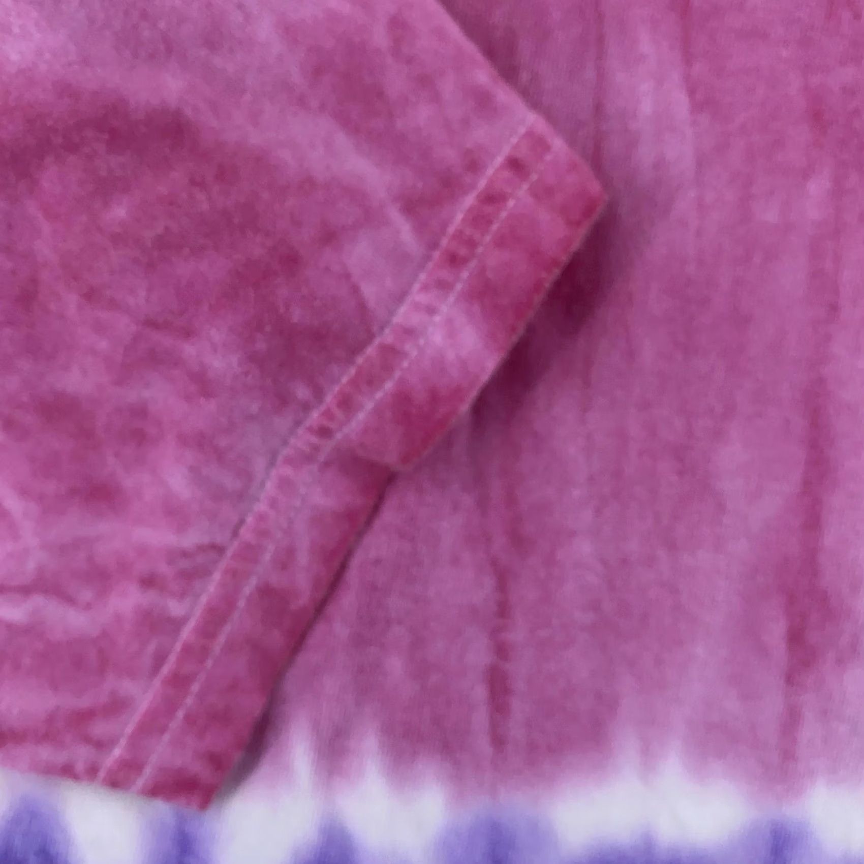 Gildan VINTAGE Pink Purple Tie Dye Shirt Mens XL Short Sleeve Heavy Cotton Casual Tee Size US L / EU 52-54 / 3 - 3 Thumbnail