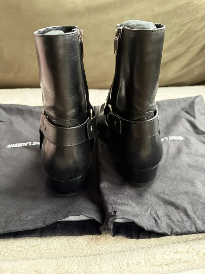 Saint Laurent Paris Saint Laurent Wyatt Harness Boot Size US 8.5 / EU 41-42 - 14 Thumbnail