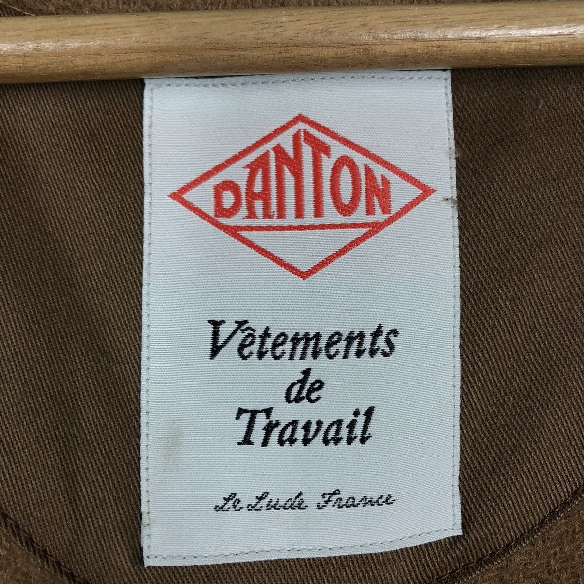 Danton 🔥VINTAGE WOOL LONG JACKET DANTON VETEMENTS DE TRAVAIL Size US M / EU 48-50 / 2 - 20 Thumbnail