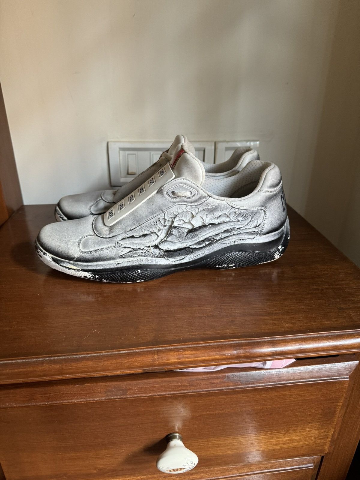 Prada Prada x Cassius Hirst (signed by Cassius) Size US 12 / EU 45 - 3 Thumbnail