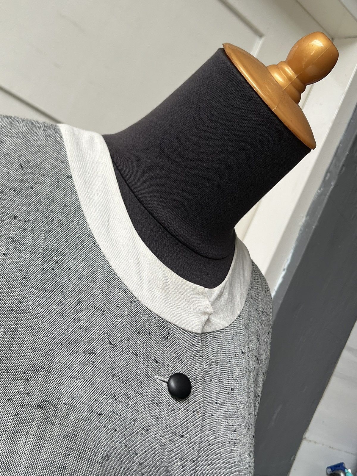 Balmain Miss Balmain Grey Dress Size XS / US 0-2 / IT 36-38 - 10 Thumbnail
