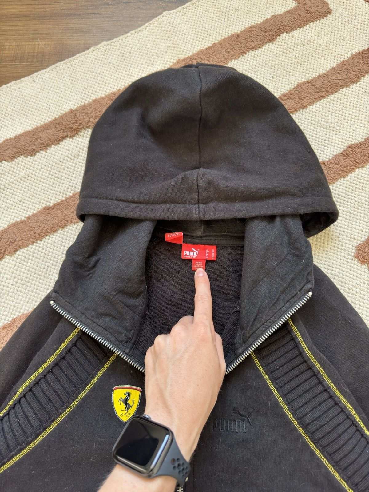Ferrari × Puma VINTAGE PUMA x FERRARI ZIP HOODIE Size XS / US 0-2 / IT 36-38 - 4 Thumbnail
