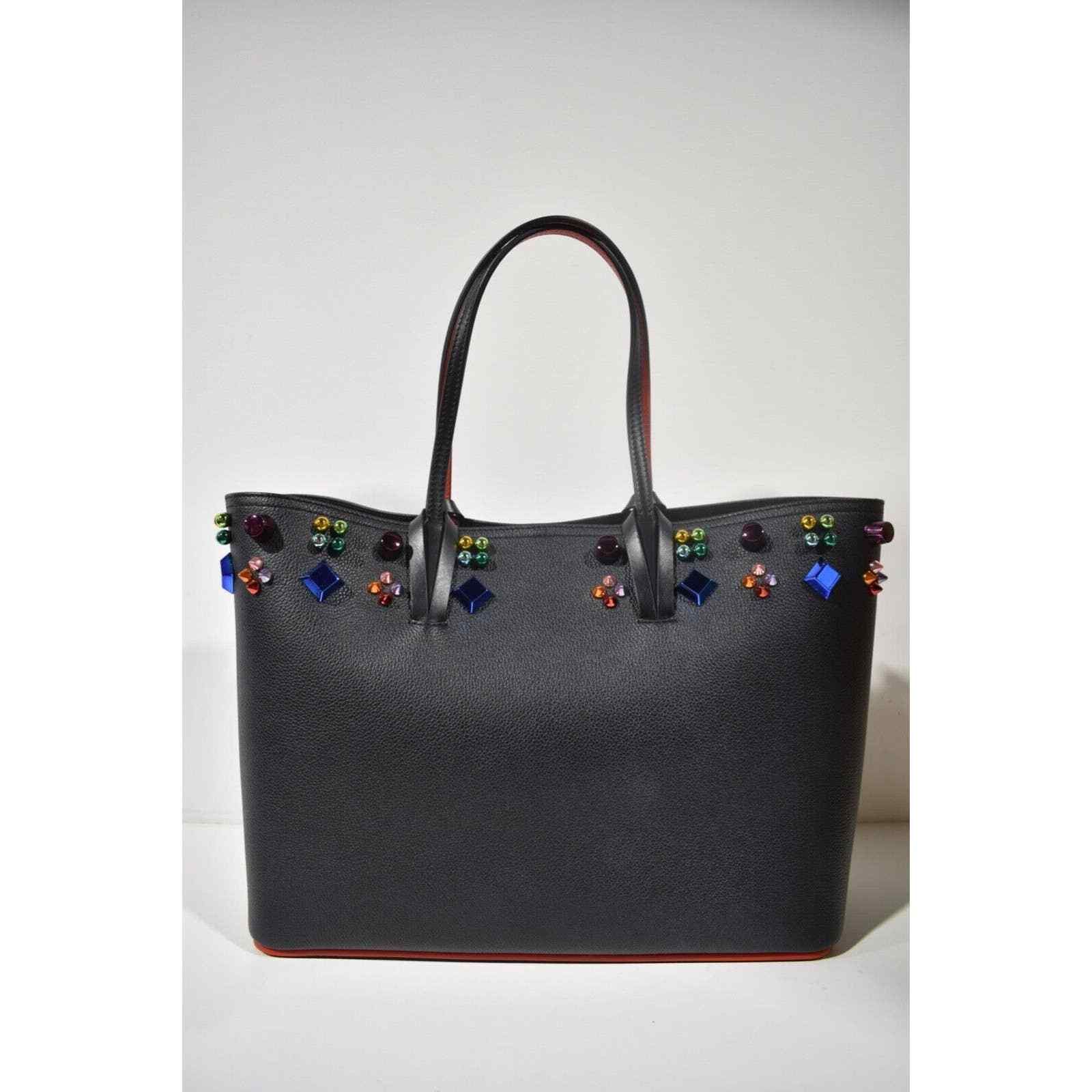 Christian Louboutin Christian Louboutin Multicolor Spike Tote Shoulder Bag Size ONE SIZE - 2 Thumbnail
