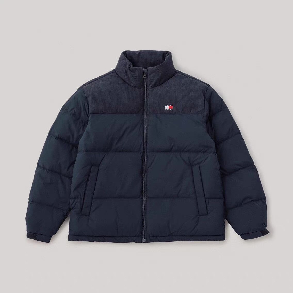 Tommy Hilfiger Tommy Down Quilted Stand Collar Down Jacket。Ｑ22 Size US XL / EU 56 / 4 - 1 Thumbnail